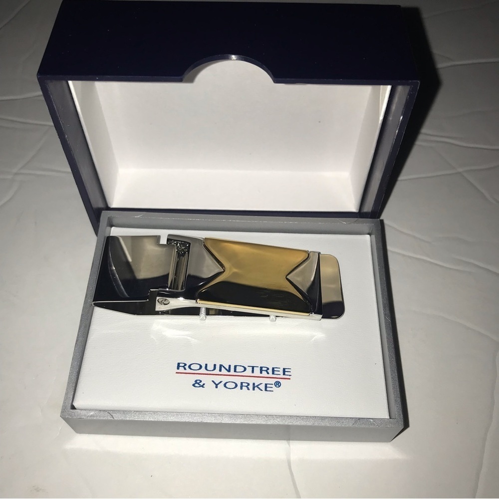 ROUNDTREE & Yorke money clip